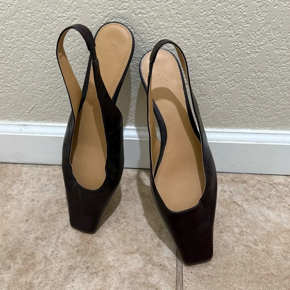 Madewell the Ophelia slingback flats - Picture 7 of 12